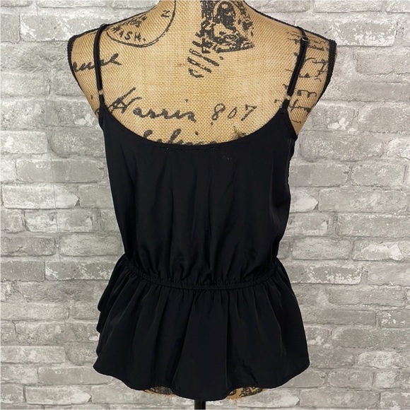 Abercrombie & Fitch Embroidered Peplum Tank Top - Picture 5 of 7